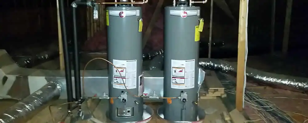 Tankless water heater installation for home hot water in Tacoma, WA